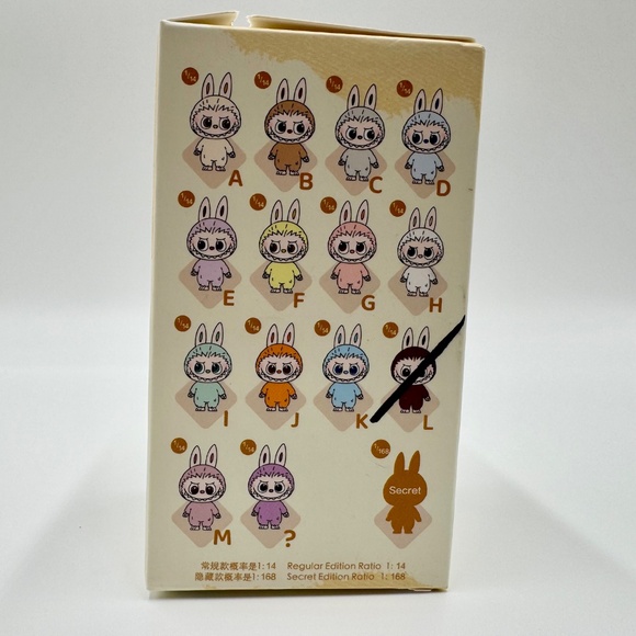 Pop Mart Labubu Pin for Love Series Confirmed Box – Letter L - Picture 4 of 5